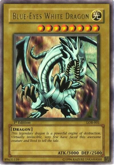 Blue-Eyes — LOB 1st Ed — a card TCG Supply Co is buying
