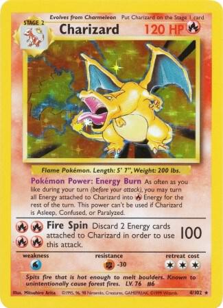 Charizard — Base Set — a card TCG Supply Co is buying