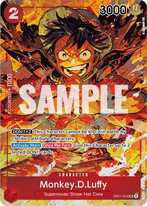 Luffy — OP01 Alt Art — a card TCG Supply Co is buying